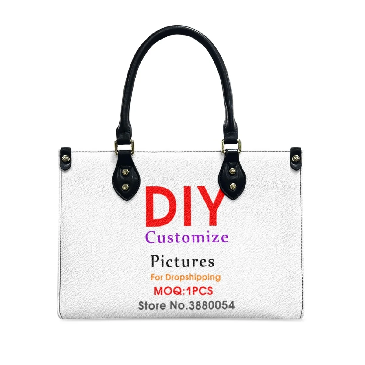 

Noisydesigns New Trend Custom logo Women handbag Pu Totes Purse Leather Casual Luxury Design Messenger Bag S M L Size Dropship