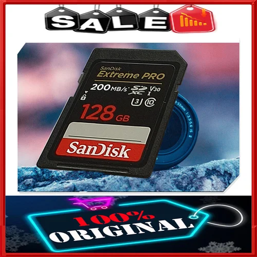 Imagen 2 del producto Tarjeta SD Original SanDisk Ultra 32GB SDHC 64/128/256/512GB tarjeta de memoria SDXC C10 USH-1Extreme PRO/U3/4K/V30 para cámara de coche DV SLR