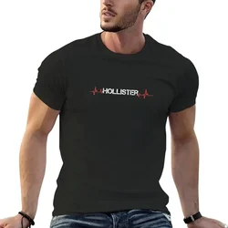 Hollister California 1868 Heartbeat T-Shirt quick drying shirt summer top graphic t shirts men clothing 42810