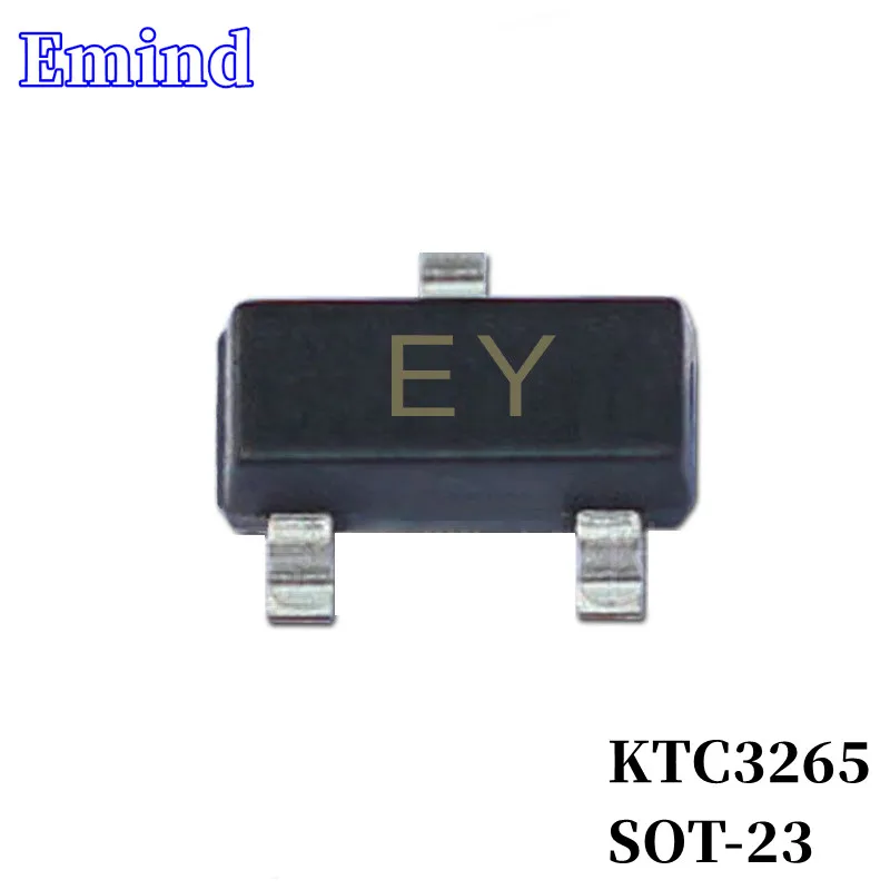 

500/1000/2000/3000Pcs KTC3265 SMD Transistor SOT-23 Footprint EY Silkscreen NPN 30V/800mA Bipolar Amplifier Transistor