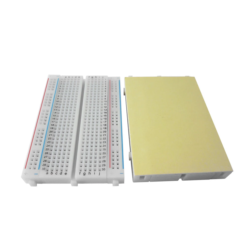400 Tie 10 ชิ้นคุณภาพ mini Bread Board/breadboard 8.5 ซม.x 5.5 ซม.400 หลุม