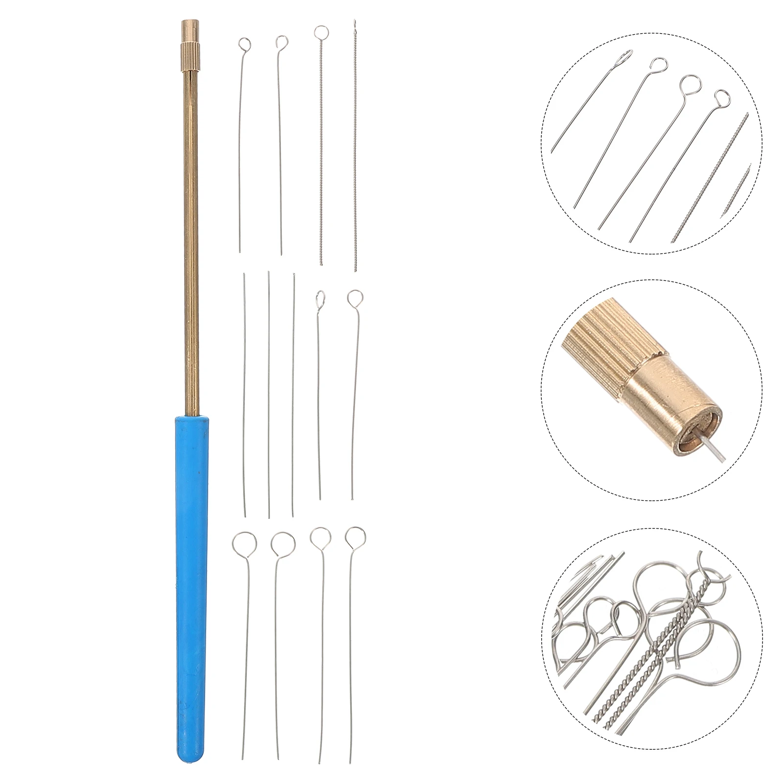 

Metal Rod Set Copper Dowsing Rods Inoculating Tool Suite Laboratory Inoculation Tools Wire Probe