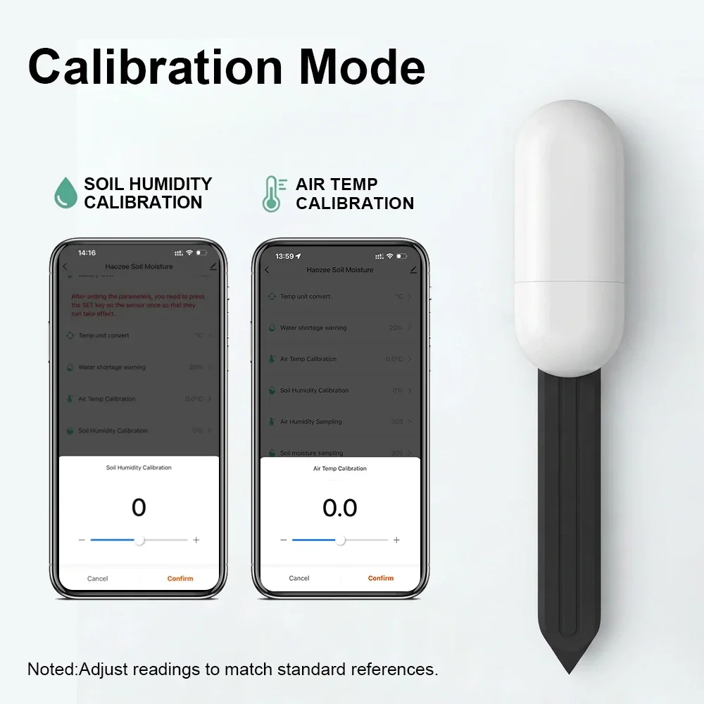 Tuya Zigbee Temperature Humidity Moisture Detector Smart Soil Tester Moisture Sensor Phone App RealTime Monitor for Home Garden view 6