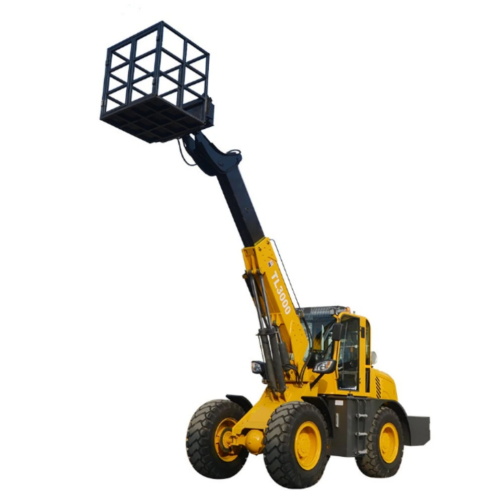 SYNBON 3000kg Mini Farm and Construction Telescopic Front Boom Wheel Loader