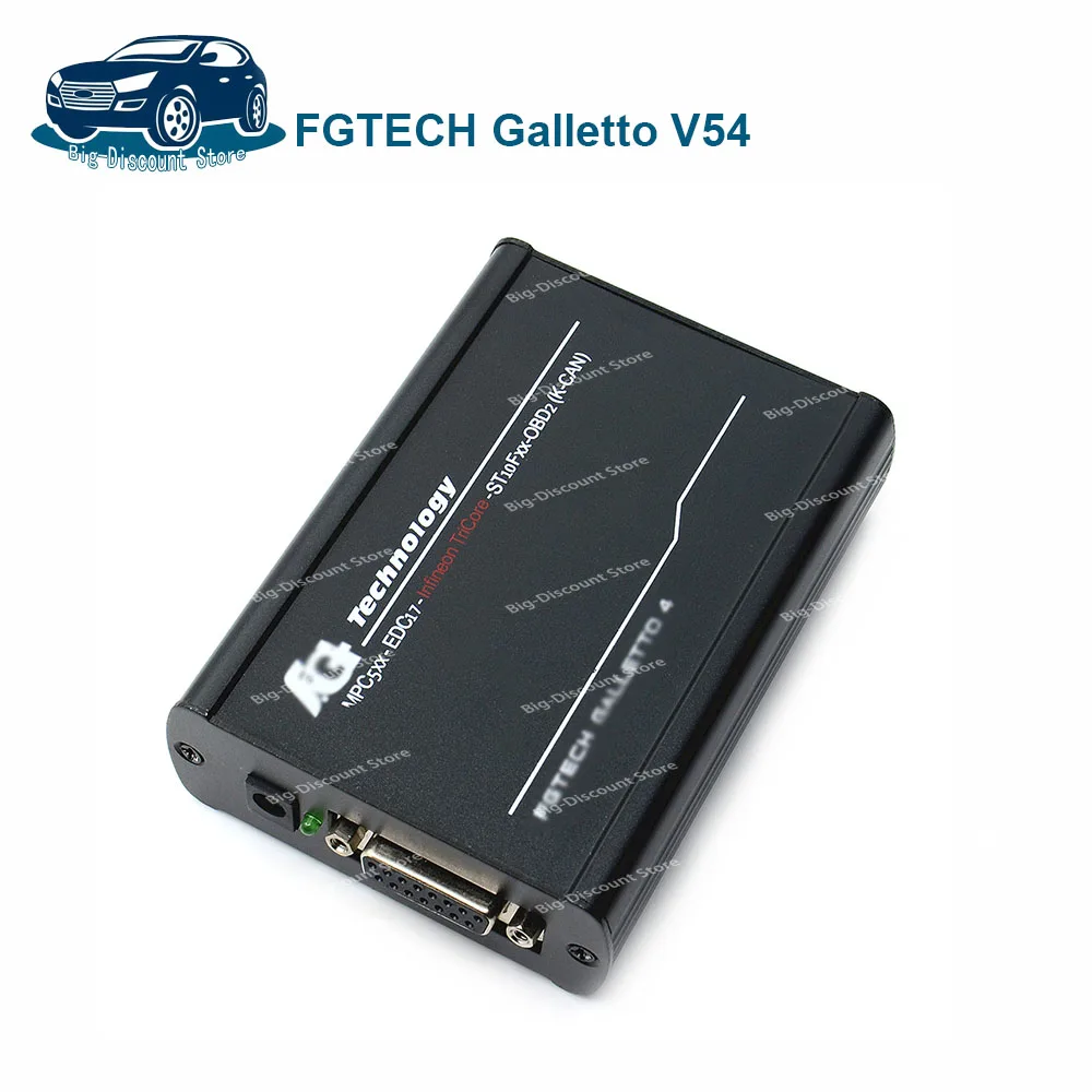 ECU Programmer Chip Tuning V54 FGTECH Galleto 4 Master FW 0475 Support BDM Full Function Full Chip Fg Tech V54 Master