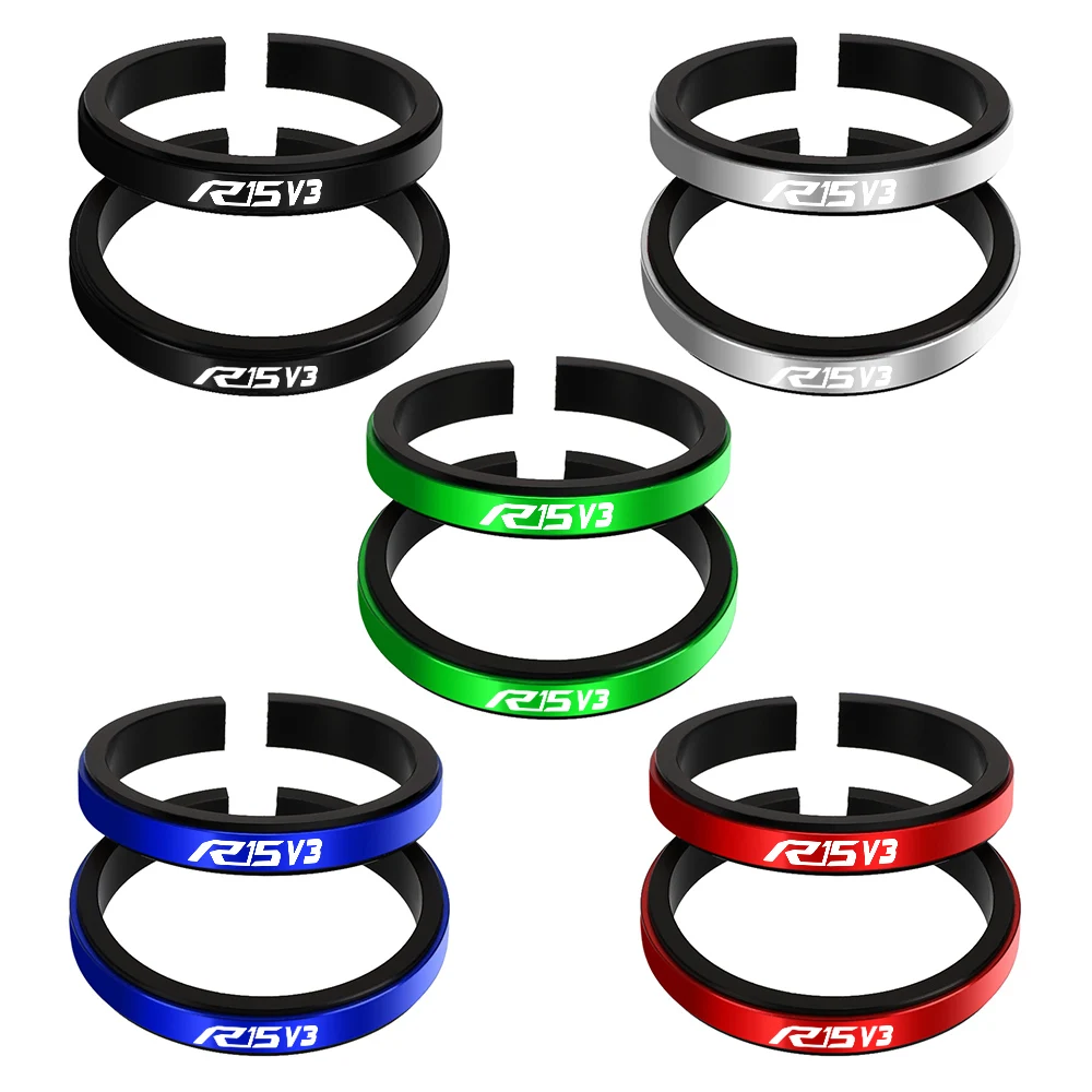 FOR YAMAHA R15V3 R15 V3 2019-2023 Motorcycle Adjustment Shock Absorber Auxiliary Rubber Ring CNC Accessories Fit 30MM-52MM