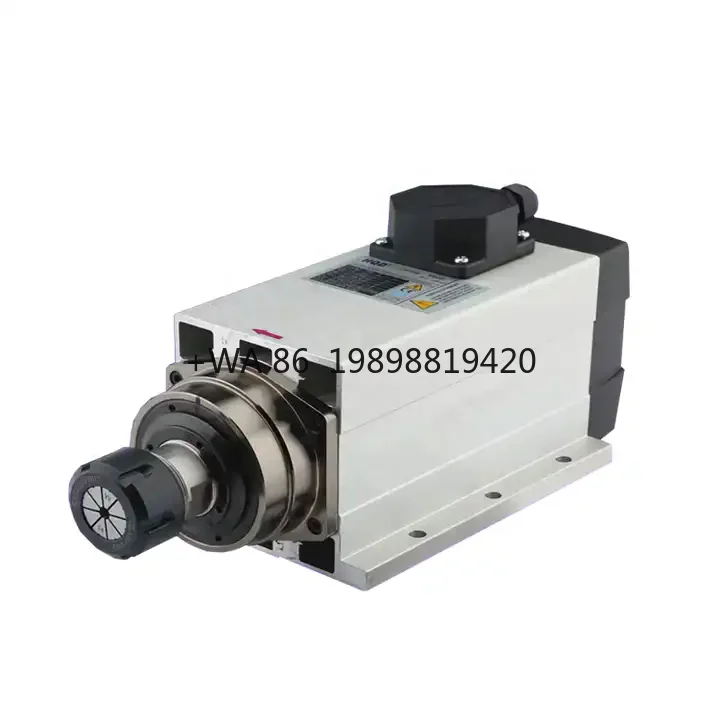 Motor 4.5KW CNC Router Spare Parts Spindle Servo Motor High Accuracy CNC Spindle