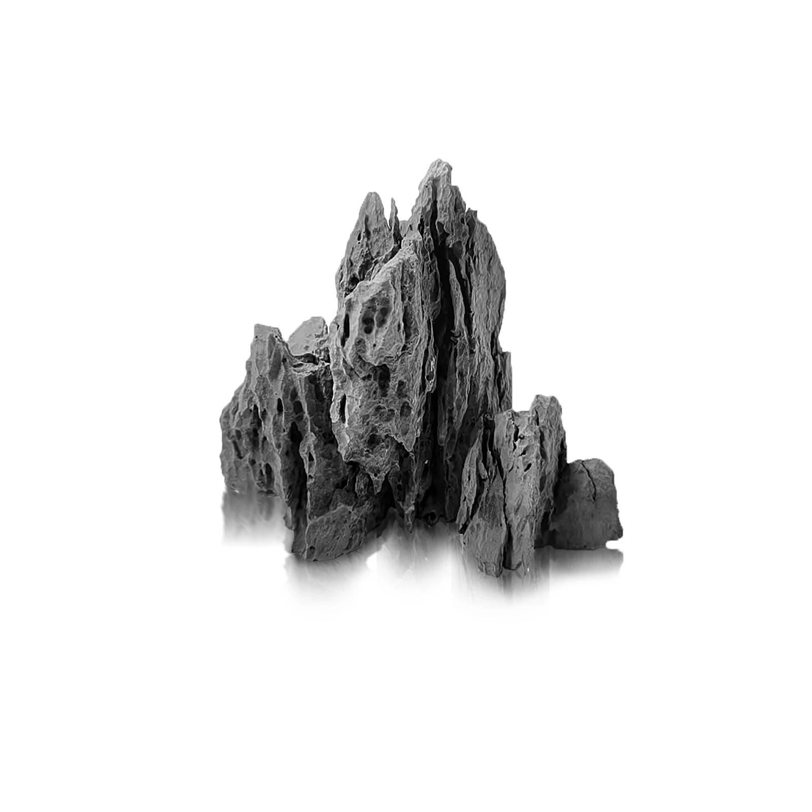 FZONE Resin Seiryu Stone Model PH Nature Aquarium Rocks for aquascaping, Micro-Landscapes, Micro-Landscapes