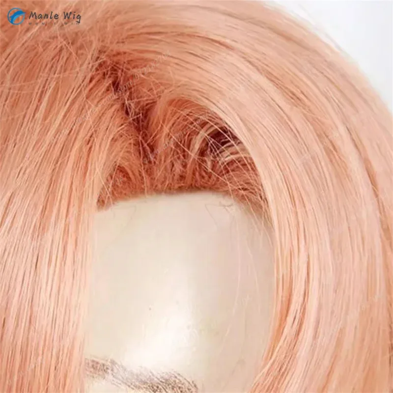 IZUMI MITSUKI 짧은 오렌지 품질 남여 코스프레 애니메이션 가발 내열성 합성 머리 할로윈 + 무료 가발 모자