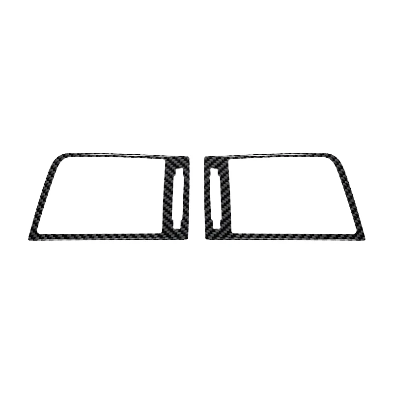 Left Right Vents New Carbon Fiber Stickers Decorative For Subaru Legacy Outback 2015 2016 2017 Car Interior Accessories