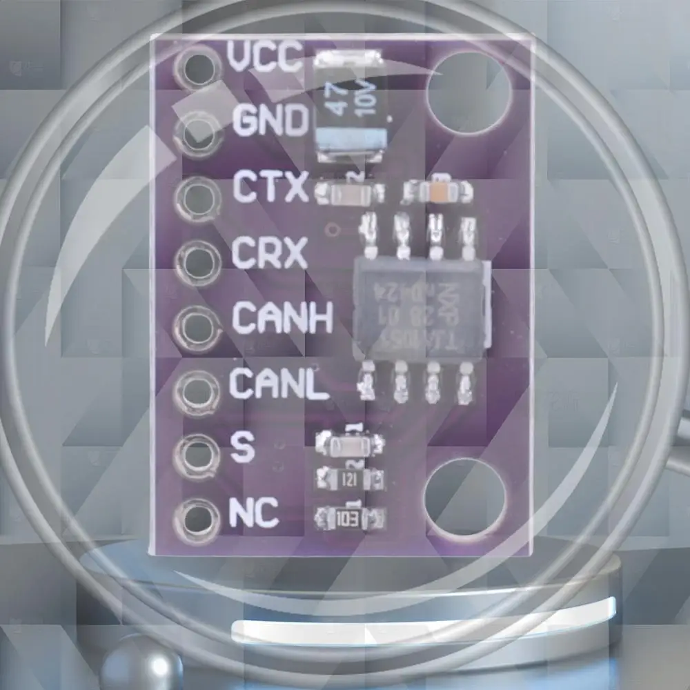 

CJMCU-1051 TJA1051 CAN Transceiver Breakout Board CAN Transceiver Module 1Mbit/s High Speed Transfer Rate CAN Network Module