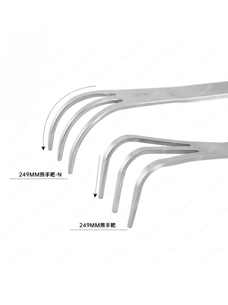 Bonsai Tools Remove Grass Root Hook Tweezers Stainless Steel Rake Bonsai Making Tools Professional Turning