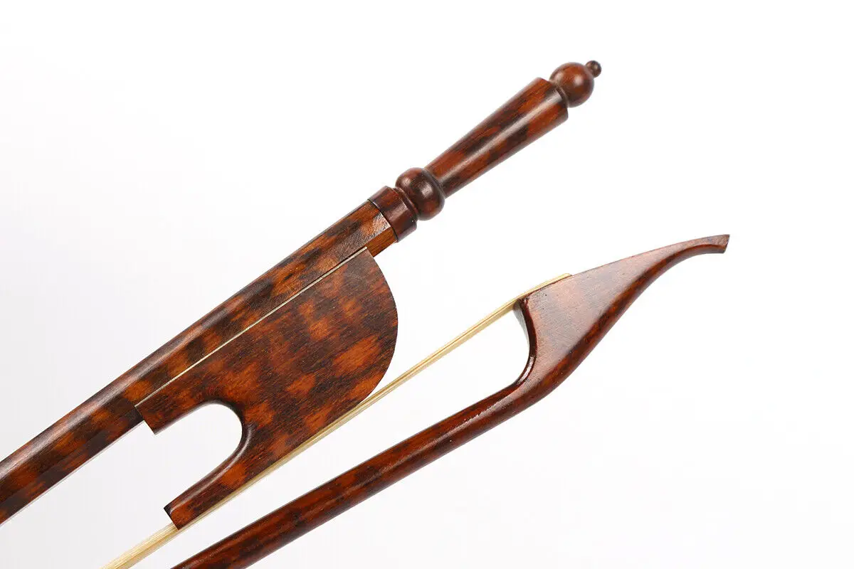 

Baroque style Snakewood Advanced Violin Bow Natural HorseTail Great Balance