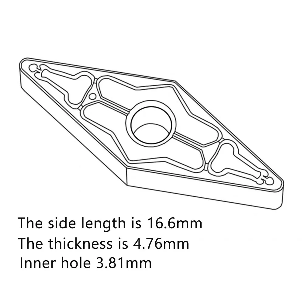 VNMG160404 VNMG160408 TM VNMG160412 TM SP3200 Two-color coating Turning Tool Lathe Cutter Cutting Carbide Insert For Steel Parts