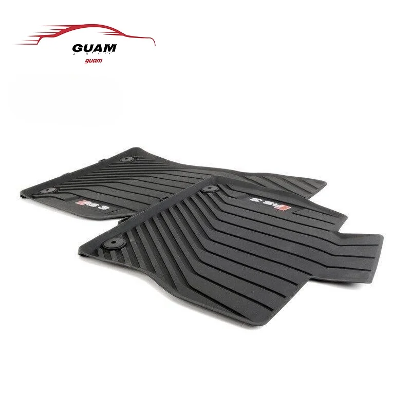 

8V6061221041 черные резиновые передние коврики для Audi RS3 8V LHD 2012-2018