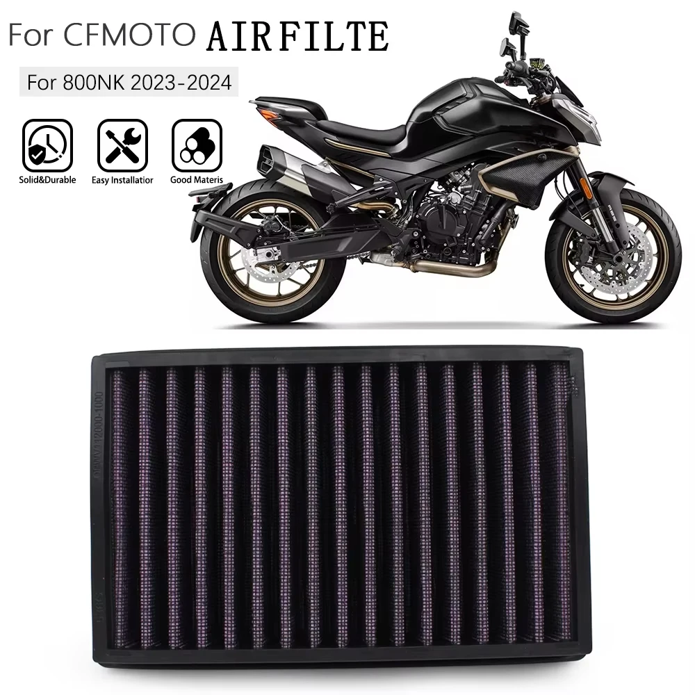 High Flow Air Filter For CF Moto 800 NK 2022 2023 2024 DNA Air Filter P-CF8N23-01