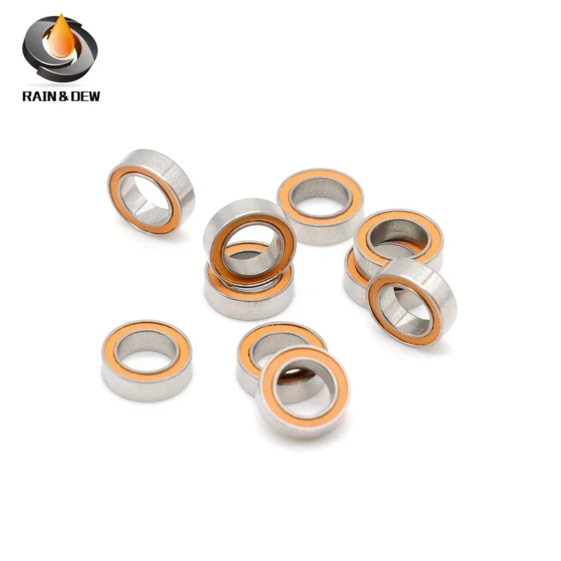 1PCS SMR85 2RS CB  5x8x2.5 mm ABEC-7 stainless steel hybrid ceramic bearing Without Grease Fast Turning