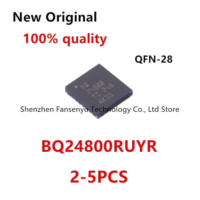 

(2-5piece) 100% New BQ24800 BQ24800RUYR QFN-28 Chipset.