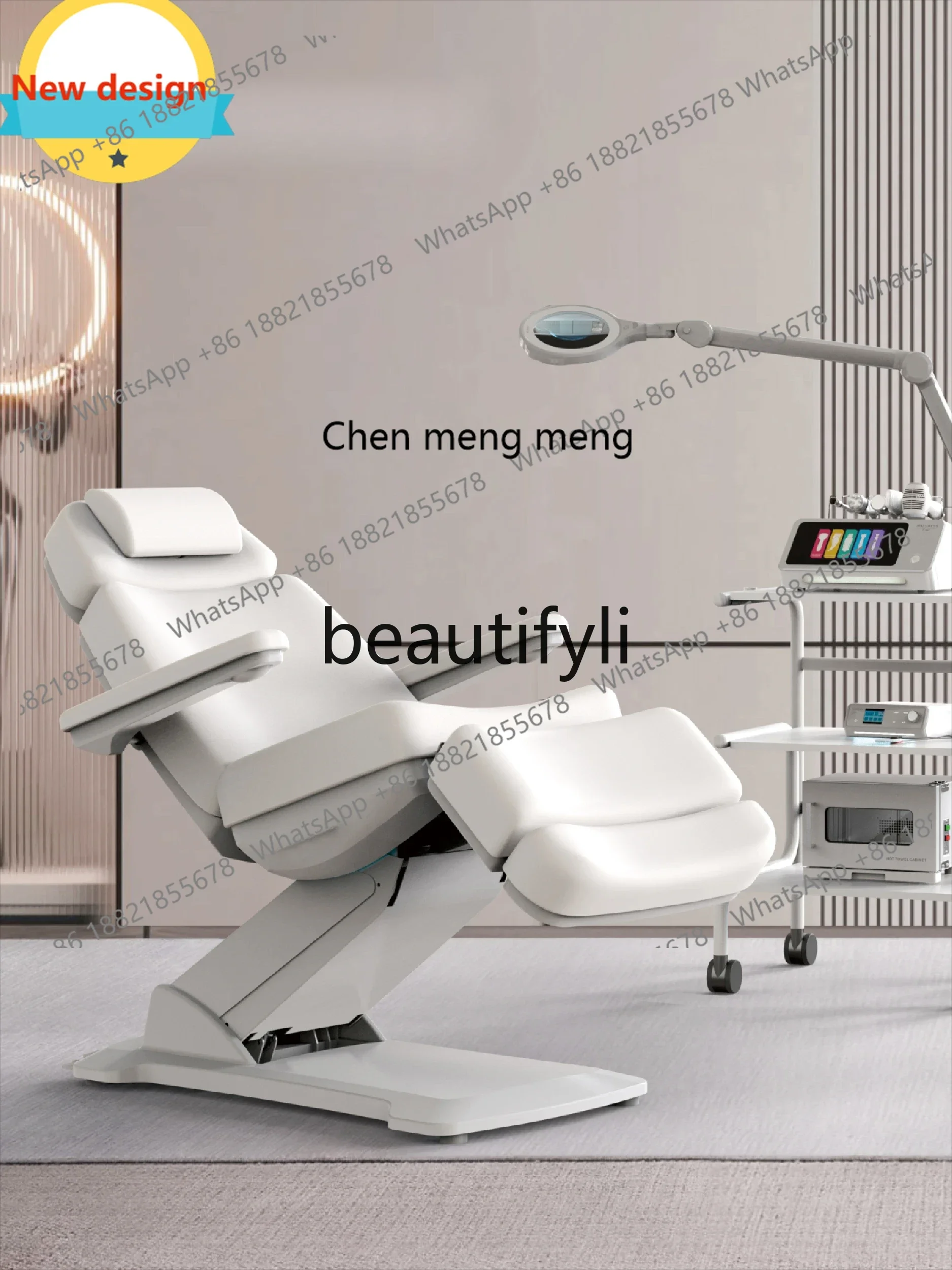 

A601 Beauty salon special electric lifting beauty bed multi-functional automatic physiotherapy medical injection chair
