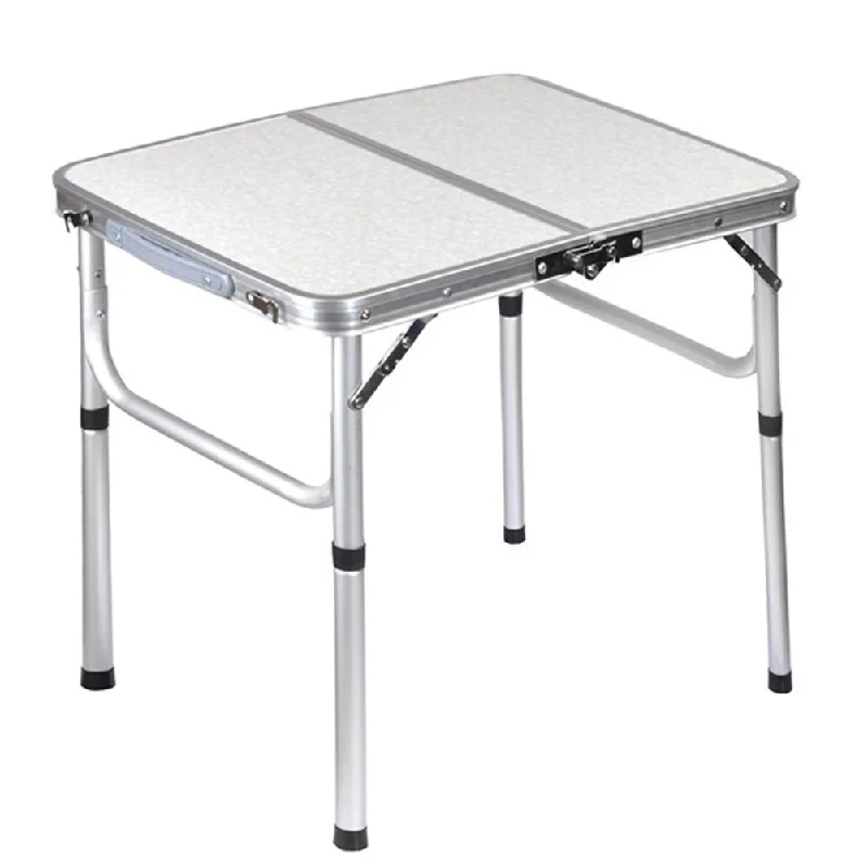 Lightweight Folding Camping Table Portable-Aluminum Foldable Picnic Table Collapsible Dining Table juegos de comedor Furniture