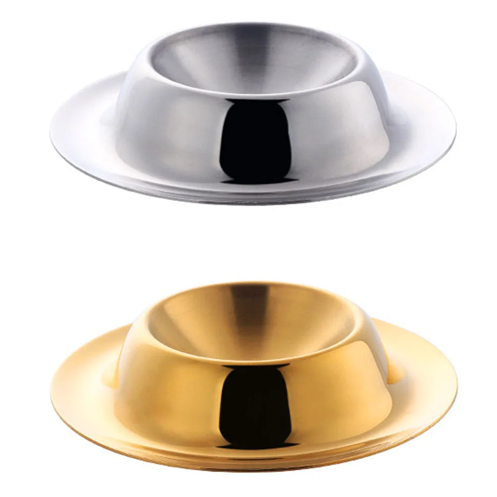

2Pcs Stainless Steel Egg Cups for Home Elegant Egg Tray Holder Ideal for Boiled Eggs and Appetizers Modern Kitchen Decor