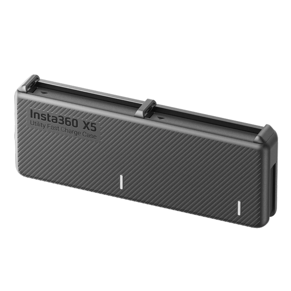 

Portable 2-Way Fast Charging Plastic Battery Case for Insta360 X5 Sports Accessories