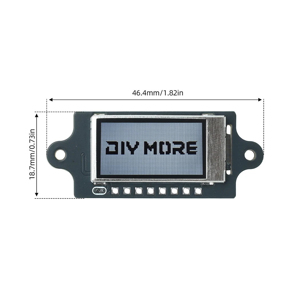 0,96 Zoll TFT-Displaymodul ST7735S SPI-Farbbildschirm 80x160 Auflösung LCD für eingebettete Elektronik mit weitem Betrachtungswinkel – Detail 9