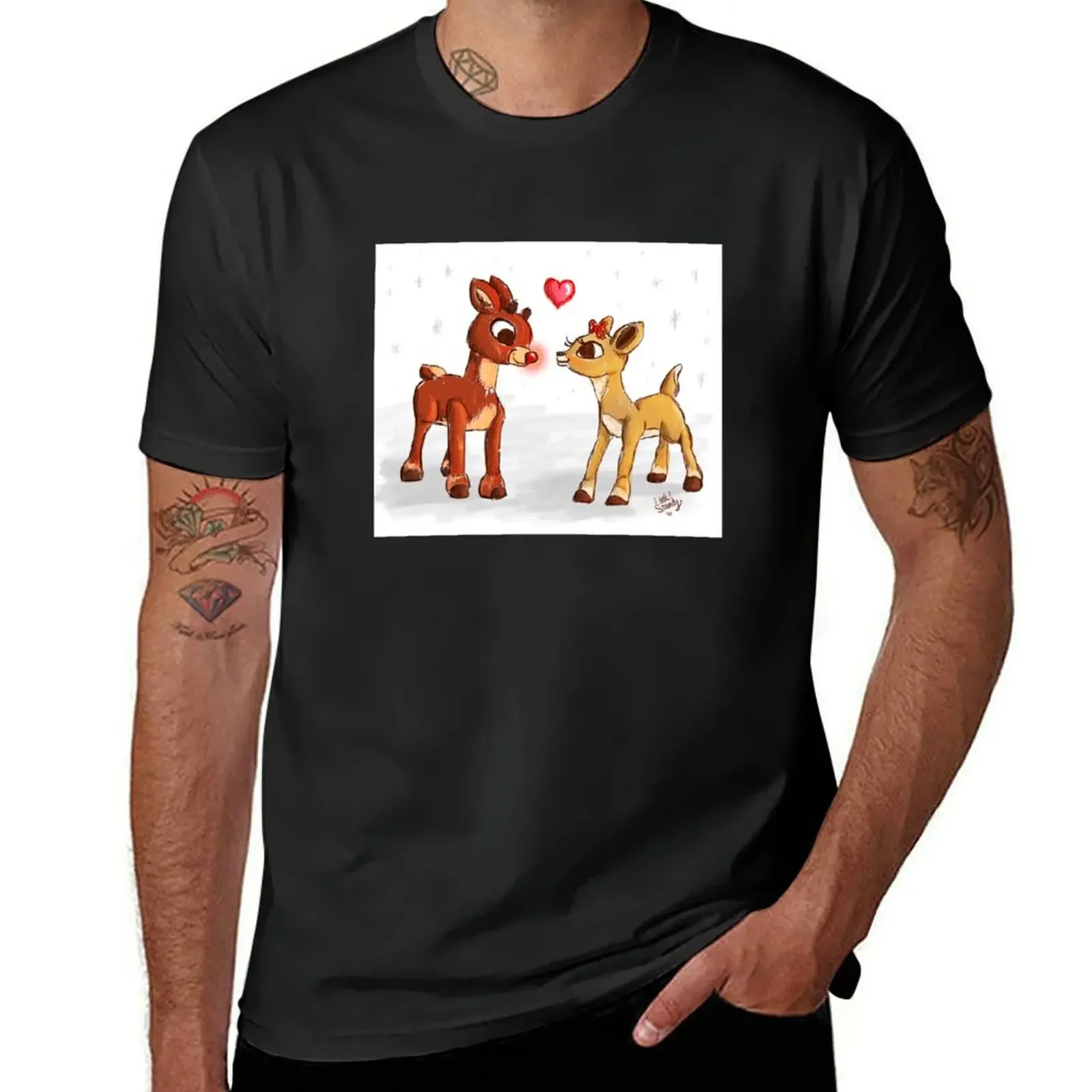 Rudolph and clarice T-Shirt Blouse cute clothes graphics t shirts for men pack