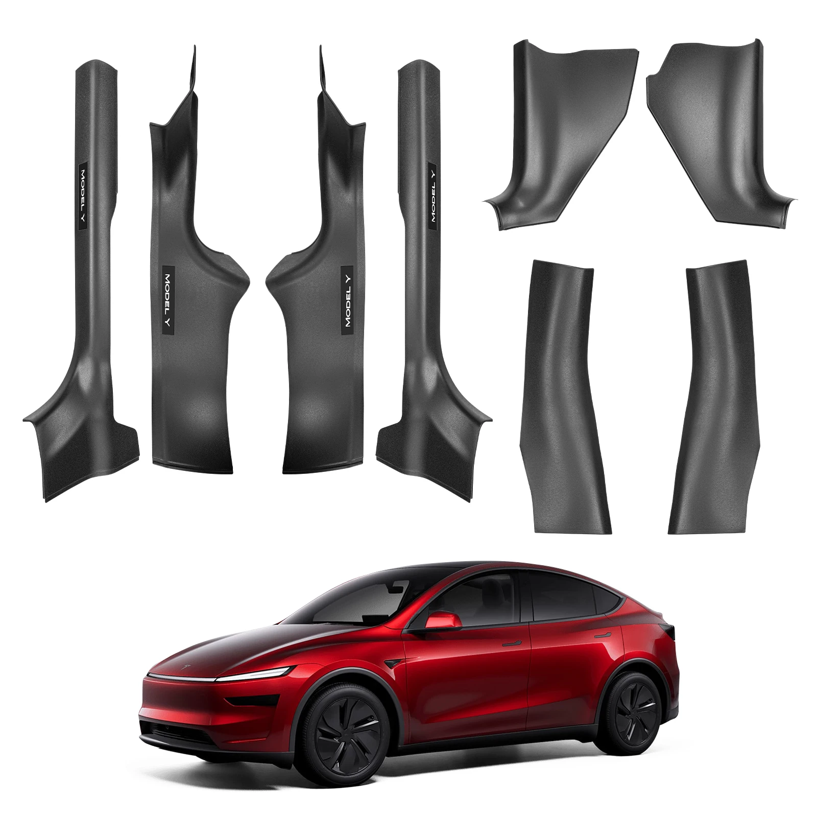 

Kunist Door Sill Protector for Tesla Model Y Juniper 2026 Door Entry Guard Anti-Kick Full Protect Door Entry Cover