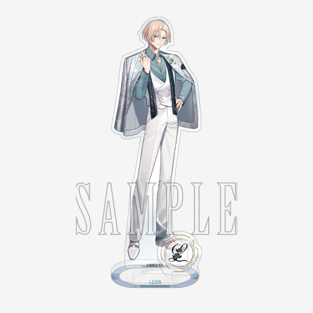 Hot Game Le Mirage Mystique Charles Jack Leon 15CM Anime Acrylic Stand Keychain Character Model Desk Decor Collect Gifts