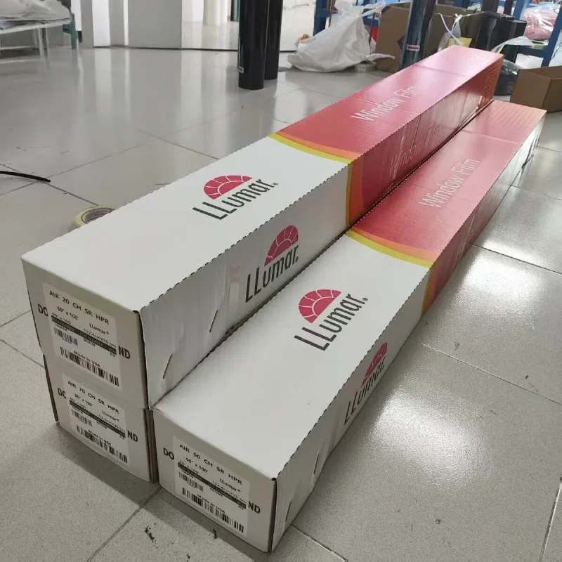 LLumar فيلم نافذة السيارات عالية العزل قسط السيراميك نافذة تينت فيلم لبناء السيارات المنزل 99% UV 99% IRR رفض الحرارة PET #4