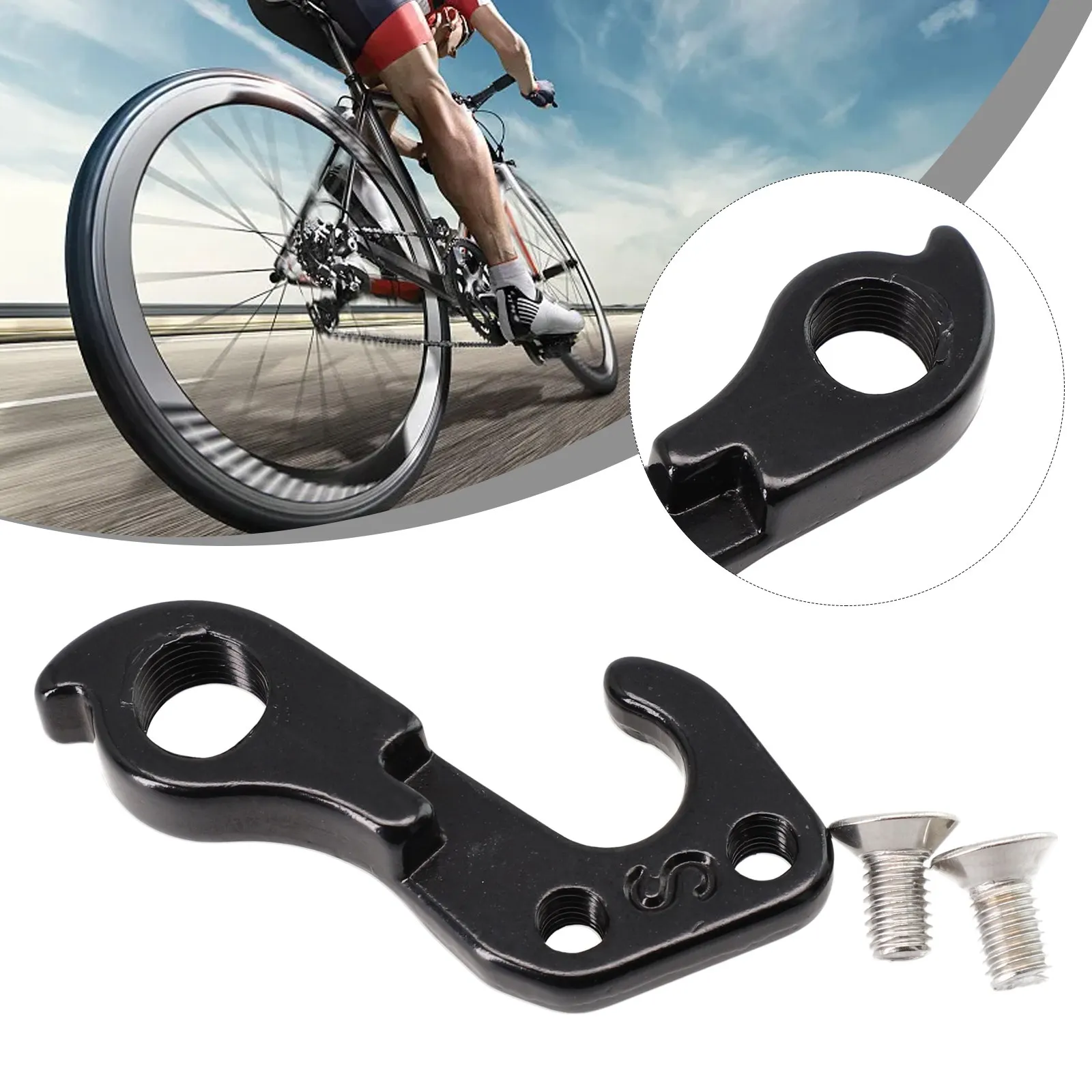 Gancho trasero para bicicleta, colgador de cambio trasero de aleación, adaptador de convertidor de caída de engranaje de montaña, tornillo para Trek Cali, 1 ud. # 297656