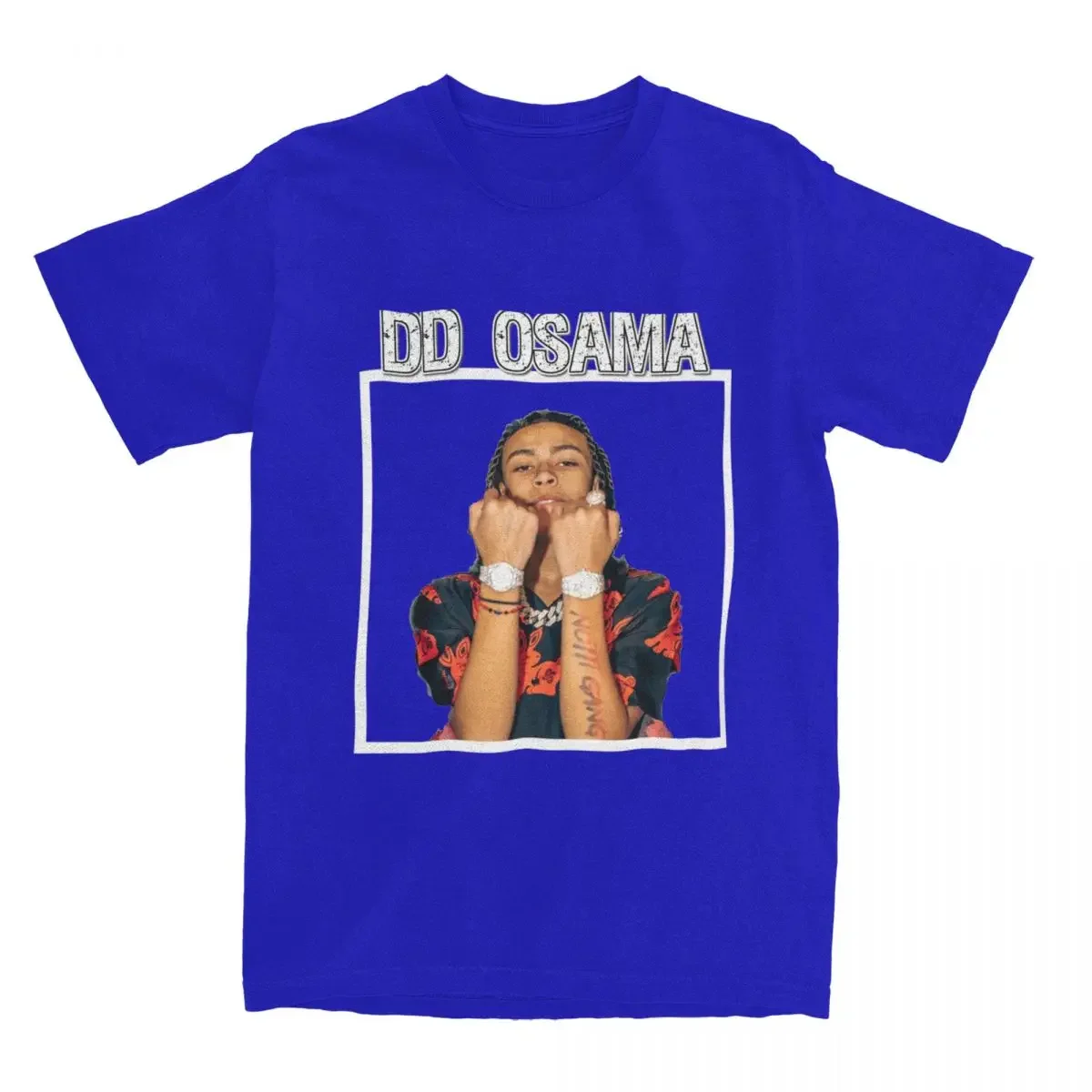 Accessories Humorous Tee Shirt T-Shirts Cotton Summer Clothing Dd Osama Hiphop Rapper Men T Shirts  men clothing  COTTON