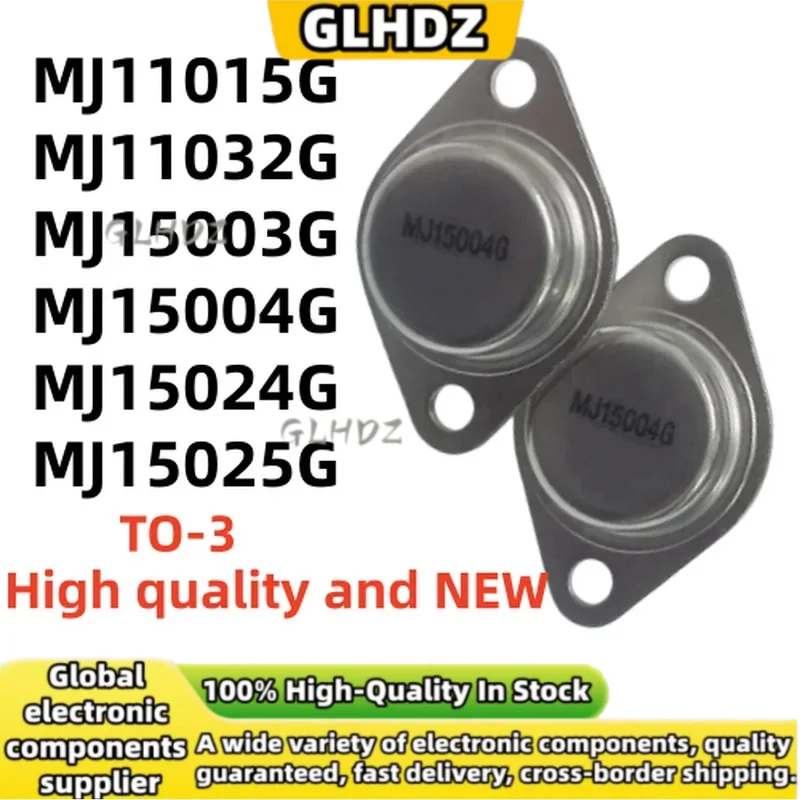 TO-3 5PCS MJ11015G MJ11032G MJ15003G MJ15004G MJ15024G MJ15025G In the warehouse