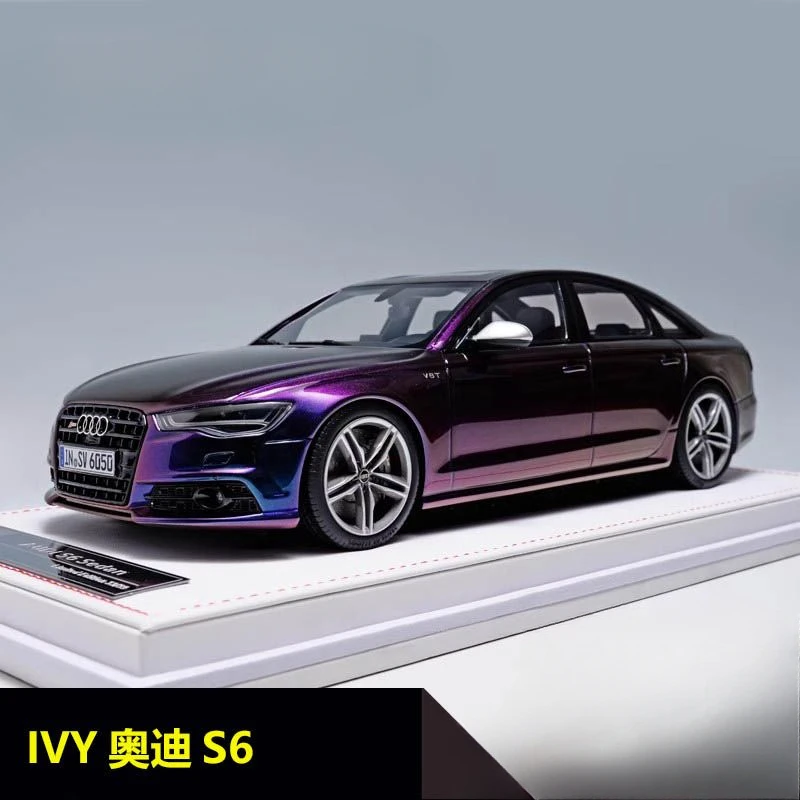 IVY Tailor Audi S6 Audi Limited Edition Simulated Resin Car Model Collection Ornaments 1 18 Gifts