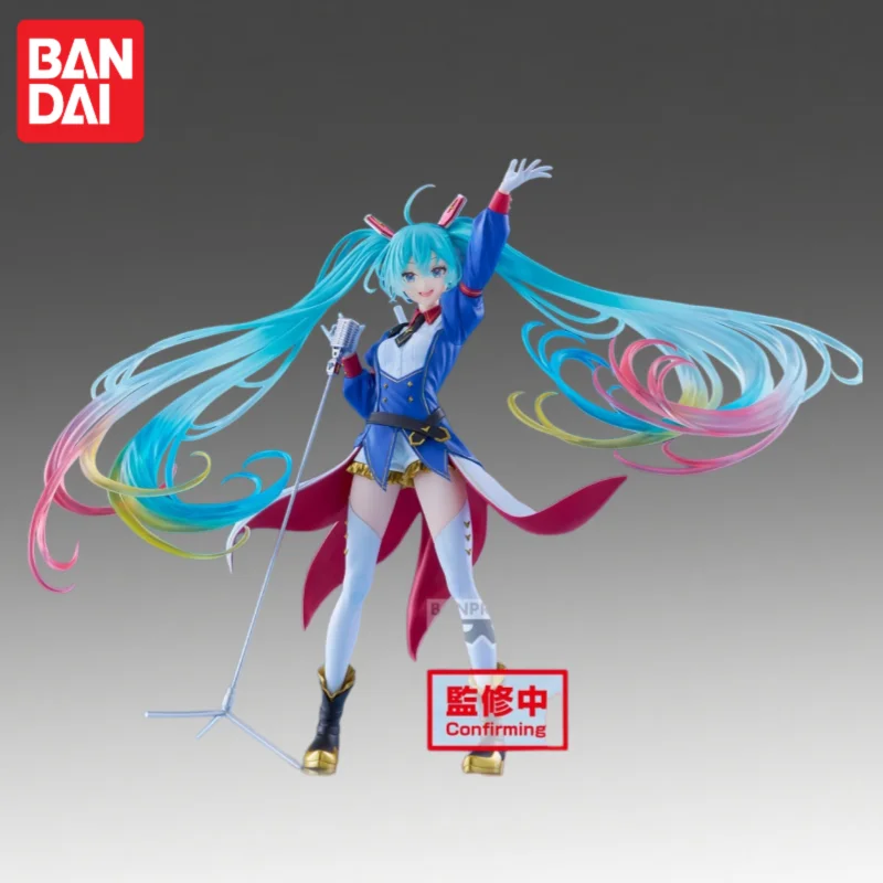 在庫ありバンダイオリジナルバンプレストガンダム初音ミクアクションフィギュアモデル人形新品箱入りアニメキャラクターおもちゃモデル