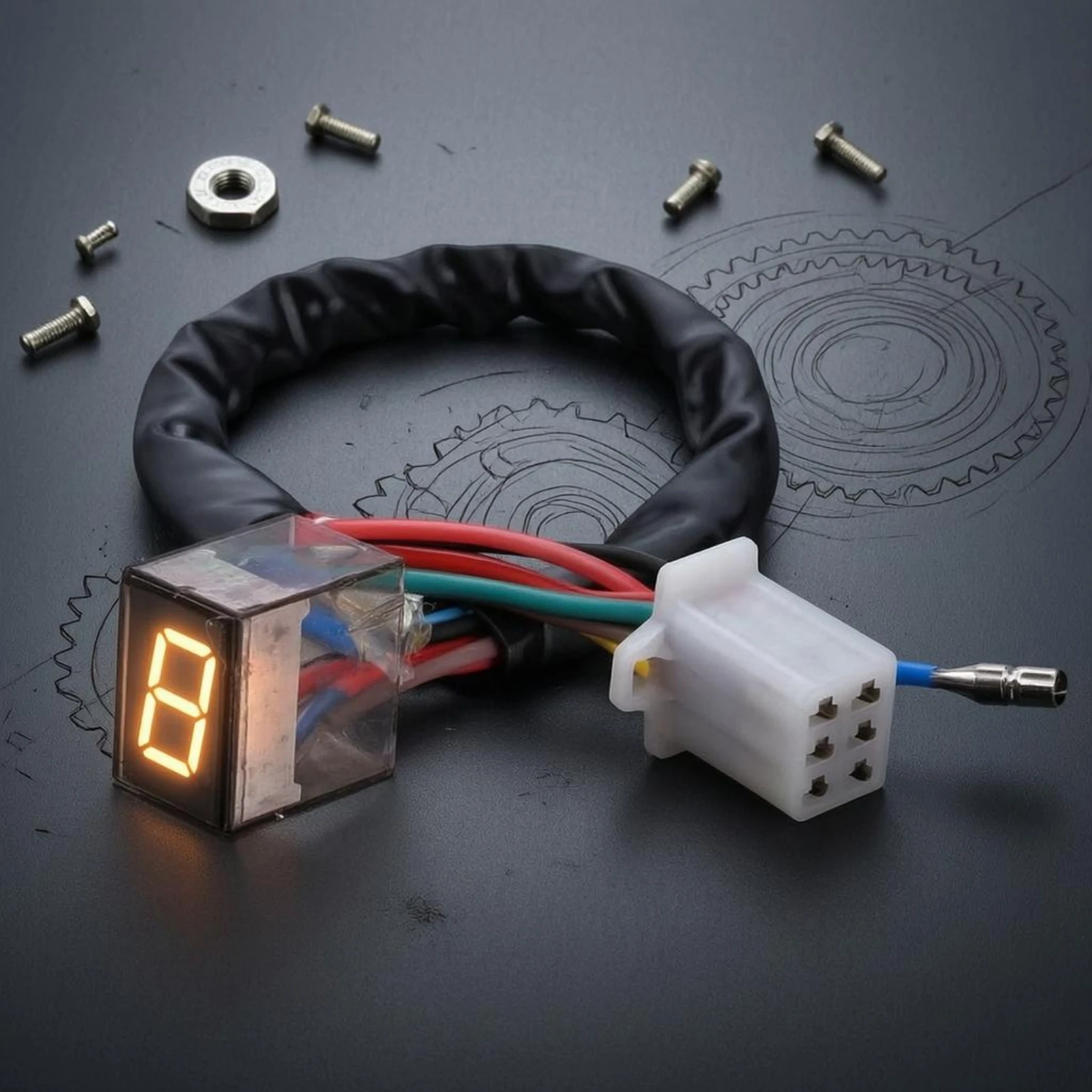 مؤشر تروس LED عالمي التوافق، م - مراجعة Gear Indicator Display وسعره
