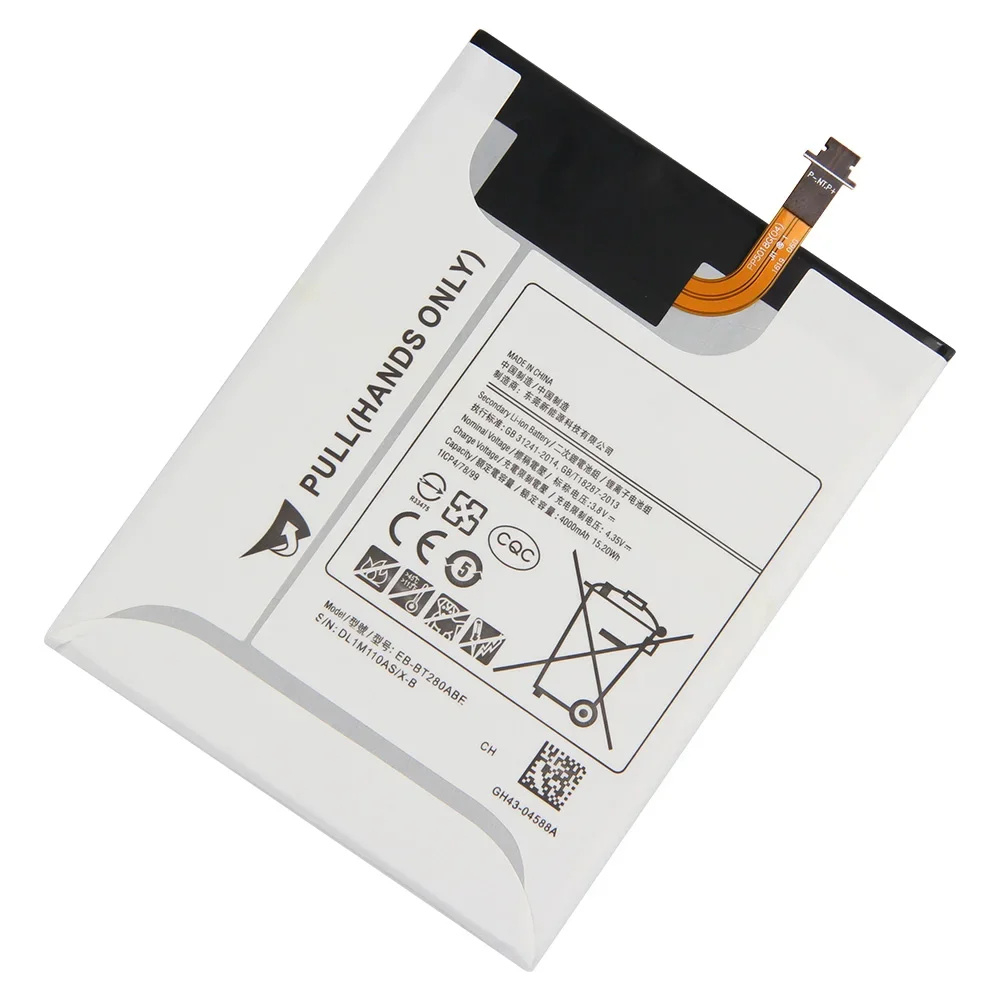 Replacement Battery For Samsung Galaxy Tab A 7.0 SM-T280 T280 T285 Rechargeable Battery EB-BT280ABE 4000mAh