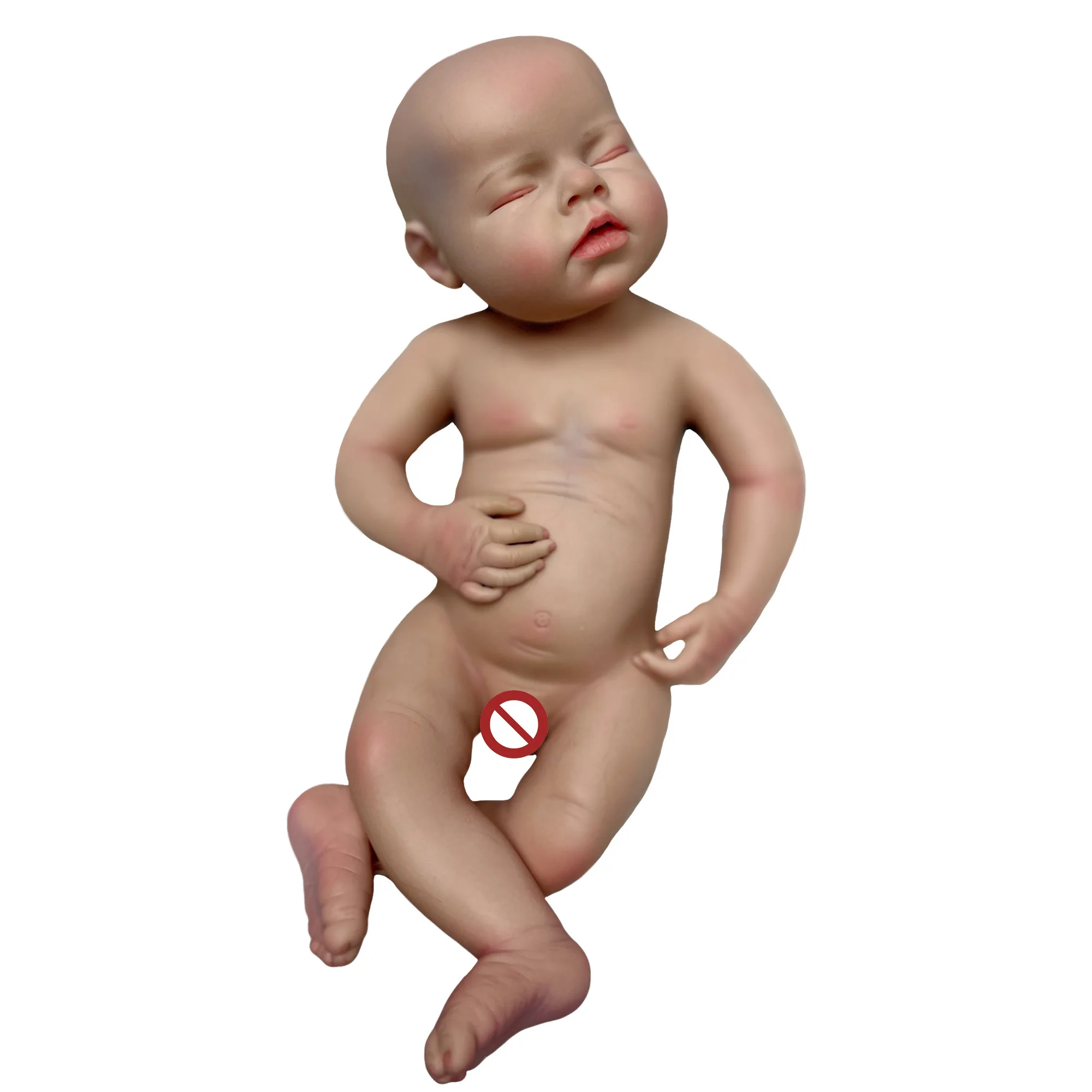 50CM Reborn Silicona Completo Silicone Reborn bébé poupée peut ouvrir la bouche poupée réaliste pour les enfants Bebe Reborn De Silicona