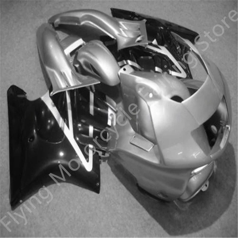 ABS kits For Honda CBR600 F3 1995 1996 silver black Plastic Motorcycle Fairing Kit cbr 600 f3 95 96