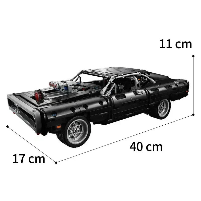 

2025 Hot Sale 1077PCS Mechanical Racing Building Blocks Educational Toys Model Assemble Bricks for Kids Party Gifts