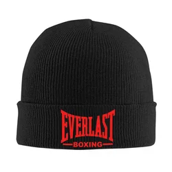 Everlasts Boxing Logo Knitted Hat for Women Men Beanies Autumn Winter Hats Acrylic Everlast Gym Warm Caps