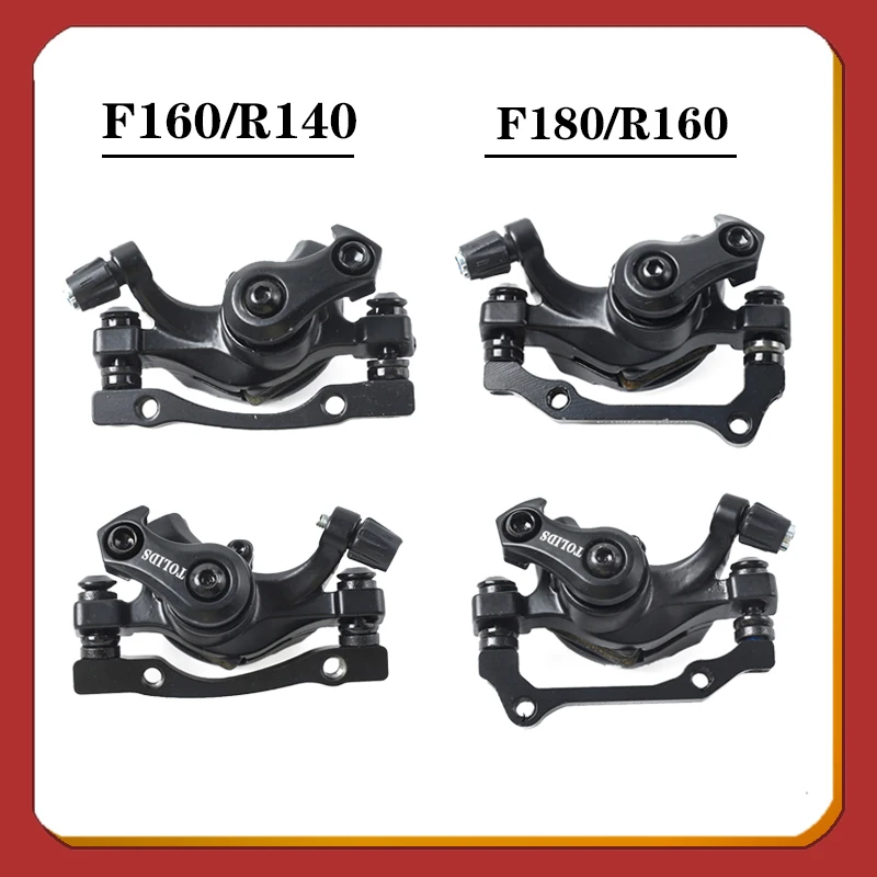 Bicycle Front and Rear F180/R160  F160 / R140  Disc Brake Brake Caliper For Electric Scooter  Mountain Bike  Cycling Parts