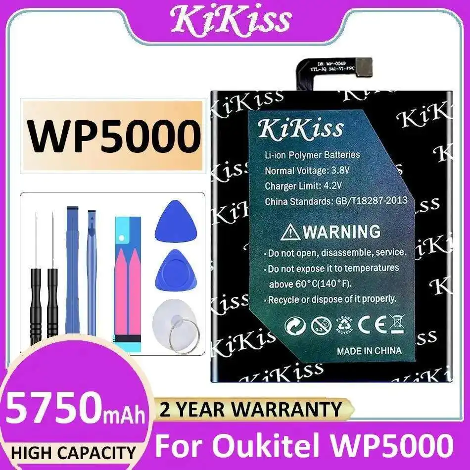 

Reliable Replacement For Oukitel WP5000 High Compatibility 5750Mah Mobile Phone Battery