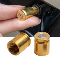 Tapones de válvula para neumáticos de latón universales para coche, camión y moto