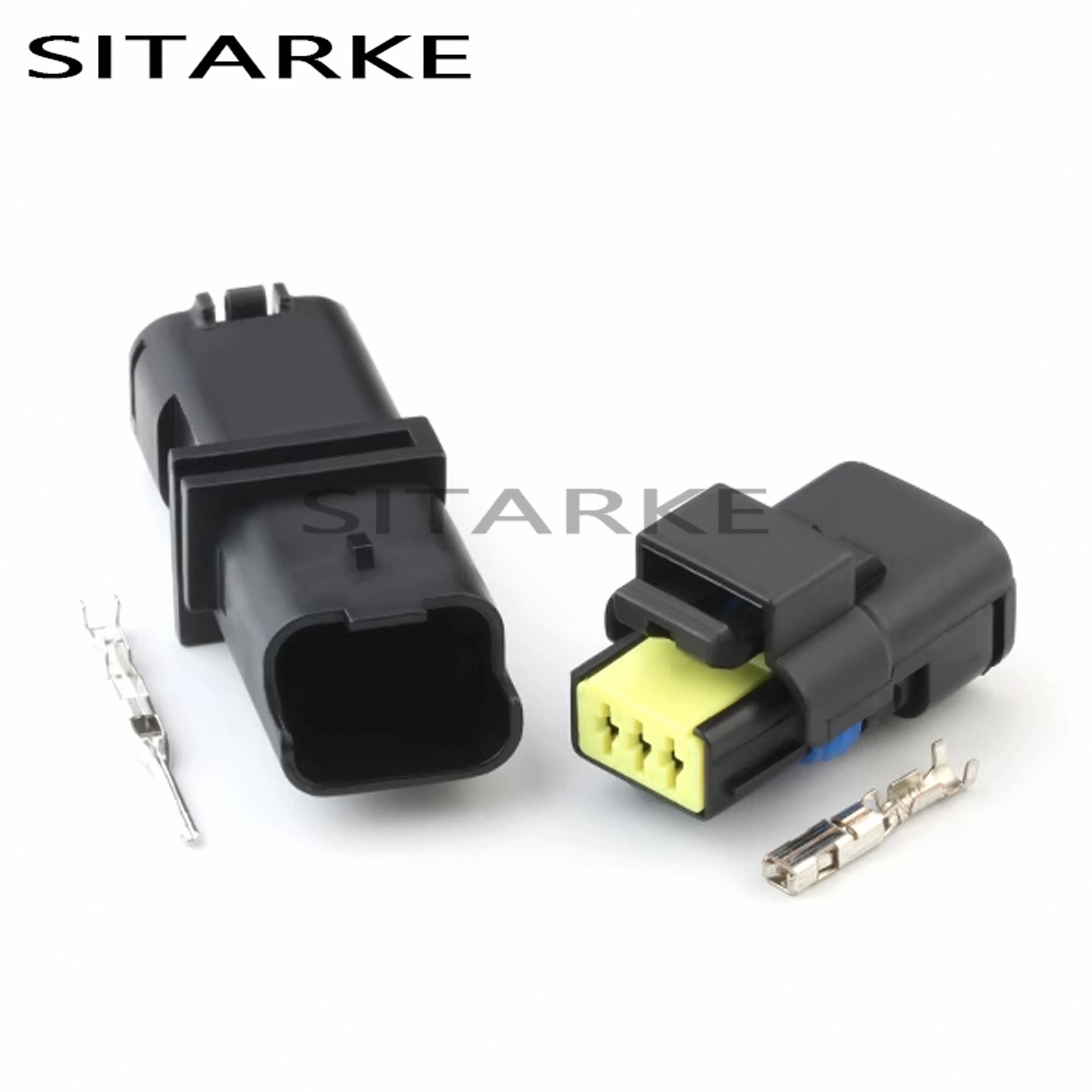 

3 Pin 211PL032S0049 211PC032S0049 Automotive Electrical Cable Connectors Male Female Plastic Plug For Citroen Headlight Gearbox