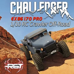 RGT EX86170 Updated EX86170 Pro 1/10 2.4G Brushless 4WD RC Off-Road Anti Real Climbing Off-road Vehicle Car RTR Without Battery