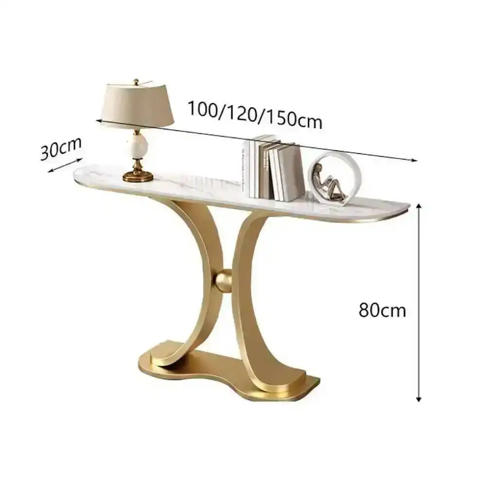

Luxury Modern Elegant Beauty Console Aesthetic Table Trendy Console Table Design Unique Wohnzimmer Tische Modern Furniture