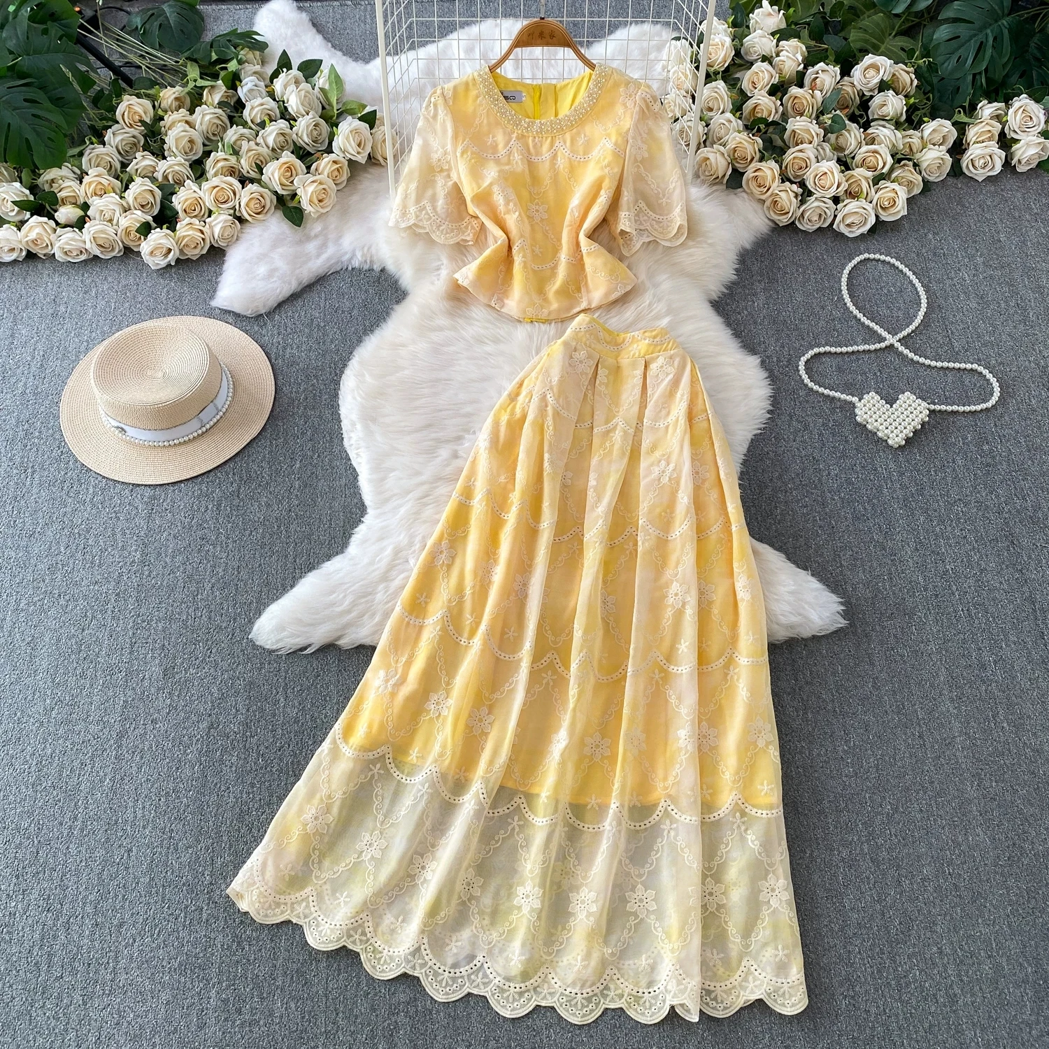 Vintage Boho Floral Crochet La - Crochet Top Boho 评论和价格
