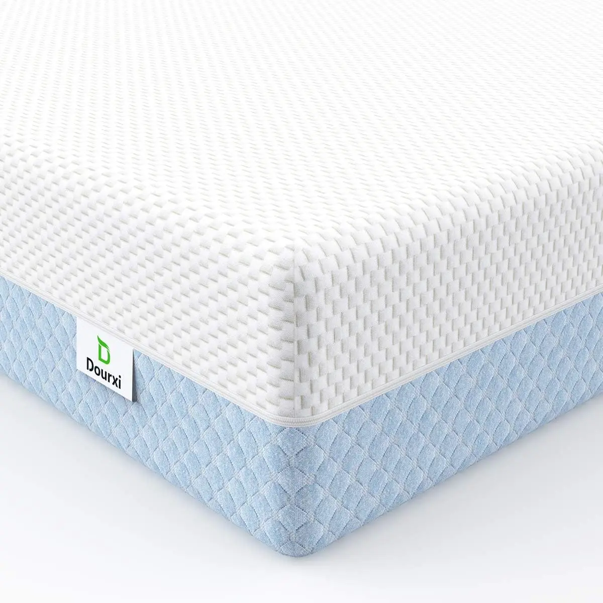 Dual Sided Comfort Memory Foam Toddler Bed Mattress, Triple-Layer Breathable Premium Baby Mattress for Infant and Toddler w/